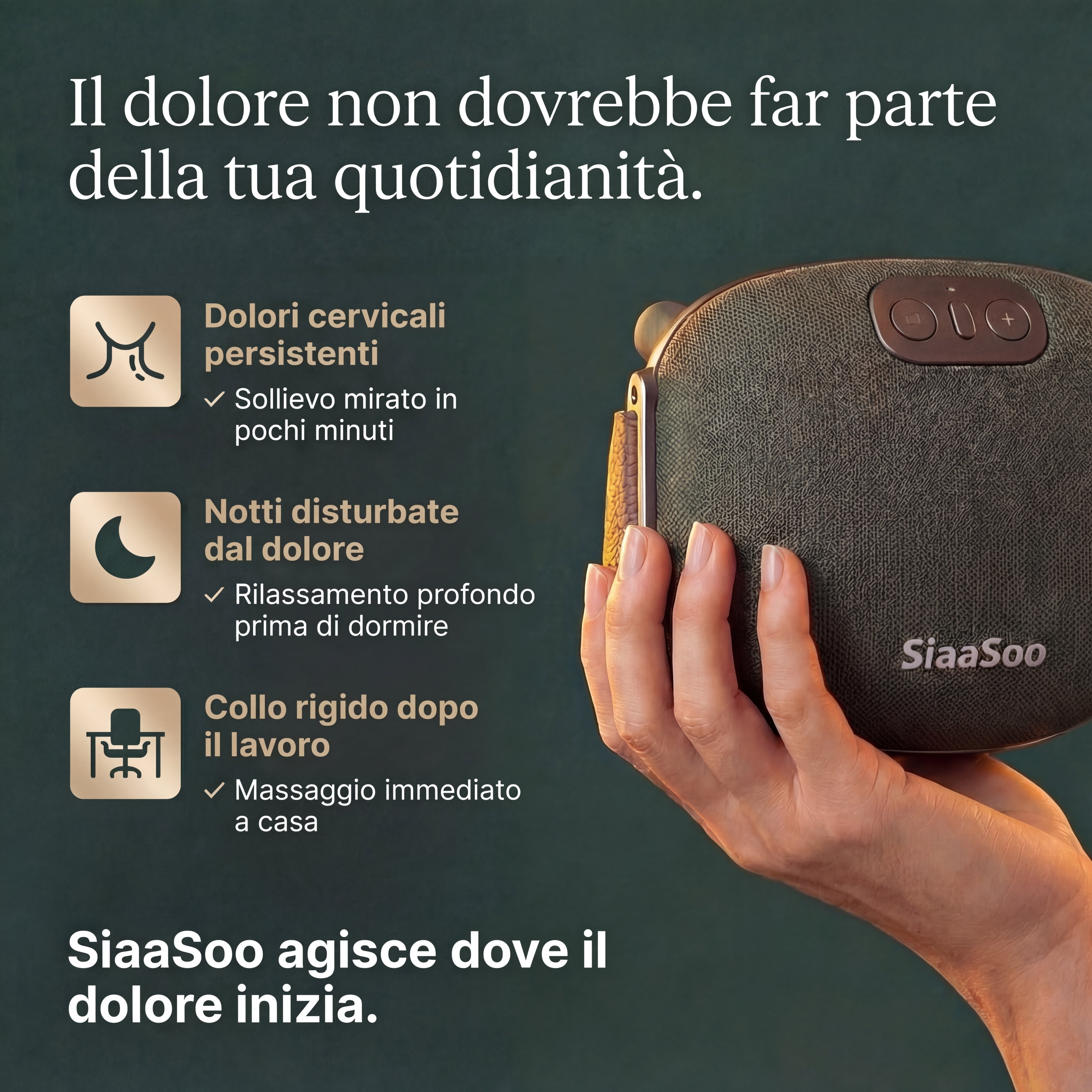 Siaasoo – Sollievo Muscolare Rapido